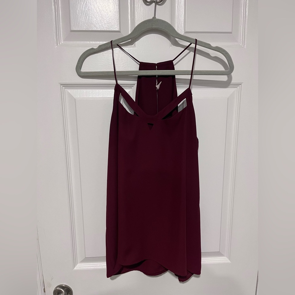 Express Wine Strappy Camisole